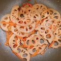 しばちゃそ's cooksnap of when they made ピリ辛♪れんこんだけのきんぴら.