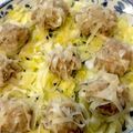 マンジュラ's cooksnap of when they made レンジでしゅうまい.