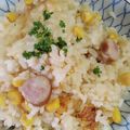 ゆずカフェ's cooksnap of when they made 炊飯器で簡単 バターコーンミルクピラフ♪.