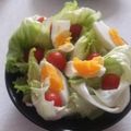 きらり流れ星's cooksnap of when they made ゆで卵とプチトマトのシーザーサラダ.