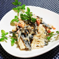 辰夫女子's cooksnap of when they made 山菜を食そう！わらびと筍の白和え.