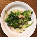 bibichann's cooksnap of when they made 簡単！サラダ菜とシーチキン炒め.