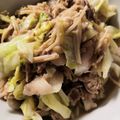 すまいるゆっきー's cooksnap of when they made 春キャベツ♡えのき♡豚肉のオイマヨ卵炒め.