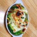 クックight☆'s cooksnap of when they made 鮭☆玉子☆アボガドのジャガマヨチーズ焼き.