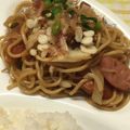 ほあちん's cooksnap of when they made ランチに♪「かんたんソース焼きそば」.