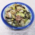 ダンディねこ's cooksnap of when they made 茄子とキャベツと牛肉炒めてみた★.