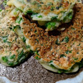 クックC7XK5N☆'s cooksnap of when they made 簡単、お好み焼きの粉でネギ焼。.