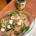 タッキーの父's cooksnap of when they made アイスプラントとしらすのサラダ.