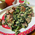 クックFNY63O☆'s cooksnap of when they made 簡単☆ほうれん草＆ウィンナー・玉子の炒め.
