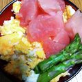ASM29's cooksnap of when they made 春野菜の親子ちらし.