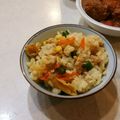 もこもこTomo's cooksnap of when they made 給食の味☆こぎつねご飯。甘くて美味しい！.