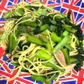 夕飯は６時です's cooksnap of when they made 小松菜とウインナーのパスタ.