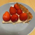 ピーナッツ子♪'s cooksnap of when they made 砂糖なし・ヴィーガン☆米粉のいちごタルト.