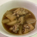 papikun's cooksnap of when they made 油揚げ☆鶏もも☆大根☆のお手軽煮物♪.