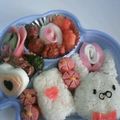 おゆきママ's cooksnap of when they made キャラ弁*アリスの白うさぎ編*.