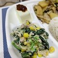 mcapちゅん's cooksnap of when they made 絶品&簡単！ほうれん草のサラダ.
