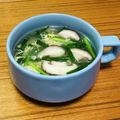 Asato★'s cooksnap of when they made ニラと生椎茸のたまごスープ.