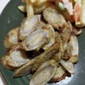 もものはちみつ's cooksnap of when they made ♫カリカリ♡ごぼうのチーズ焼き♫.