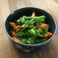 栗丸うさぎ's cooksnap of when they made 菜の花のピーナッツ和え.