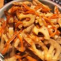 よょぅこ's cooksnap of when they made れんこん人参ちくわのきんぴら.