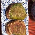 クックBQMTT7☆'s cooksnap of when they made ◎さんが焼風♪さんまのハンバーグ.