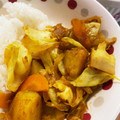 あたむ❤189's cooksnap of when they made さつまいもで☆ジャーマン風カレー炒め。.