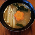 喜八＆Hacchi's cooksnap of when they made 我が家の定番【根芋のお味噌汁】.