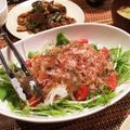ぱんだ食堂★'s cooksnap of when they made 新玉ねぎと水菜、大葉のさっぱりサラダ.