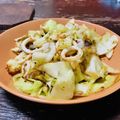 クルクル☆カッピー's cooksnap of when they made ✿イカとキャベツのアンチョビ炒め✿.