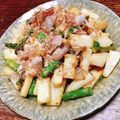 ちゃちゃまる26's cooksnap of when they made 簡単☆長芋アスパラ炒め.