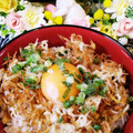 ハナミズキママ's cooksnap of when they made 簡単しらすのマヨソテー丼。卵黄乗せ.