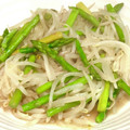 ChunChun☆≡'s cooksnap of when they made アスパラともやしのゴマ油炒め.