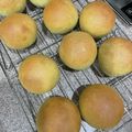 miccherry's cooksnap of when they made 野菜を練り込んだ丸パン.