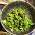 xMARILYNx's cooksnap of when they made ケールのナムルとおひたし.
