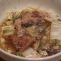 れのっち's cooksnap of when they made 白菜とさば缶の炊いたの（おつゆ風）.