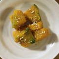 クック1FX93J☆'s cooksnap of when they made レンジで簡単♪かぼちゃのオイゴマ和え.