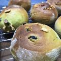 まりお1003's cooksnap of when they made 抹茶黒豆パン.