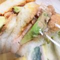 67luna's cooksnap of when they made アボカドと小エビのサンドイッチ　　.