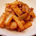 あーこ姐's cooksnap of when they made 縦切りでサクッ！レンコンのカレー炒め.