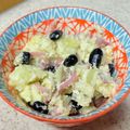 noufumama's cooksnap of when they made 黒豆とチーズのさつま芋サラダ.