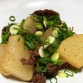 食い意地がすごい's cooksnap of when they made 牛肉と大根の甘辛煮.