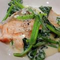 しまあか's cooksnap of when they made 鮭とチンゲン菜のクリーム煮.