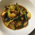 クック78R779☆'s cooksnap of when they made タコとズッキーニのカレー炒め.