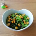 Newチヨコっと♪'s cooksnap of when they made ✿小松菜とコーンの胡麻和え✿.