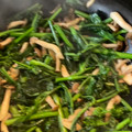 クック5MUT1U☆'s cooksnap of when they made 簡単うまうま摘み菜のガーリック炒め.