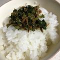 みぶち☆'s cooksnap of when they made かぶの葉のふりかけ♪簡単小海老.