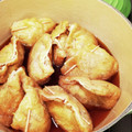 hixromi's cooksnap of when they made お義母さんを唸らせた　＊油揚げの巾着煮＊.