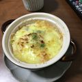 クックAROOL4☆'s cooksnap of when they made 海老とたっぷりきのこの豆乳グラタン.