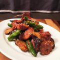 クック5E2Q86☆'s cooksnap of when they made ★★砂肝と茄子の旨辛炒め★★.