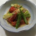 はりきり母さん's cooksnap of when they made トマトとアスパラのホットサラダ.